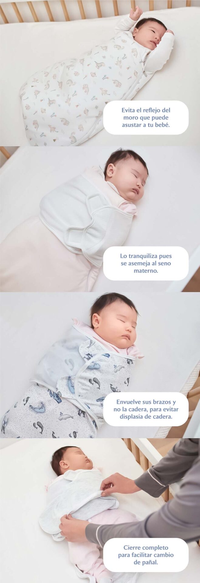 swaddles manta beneficios