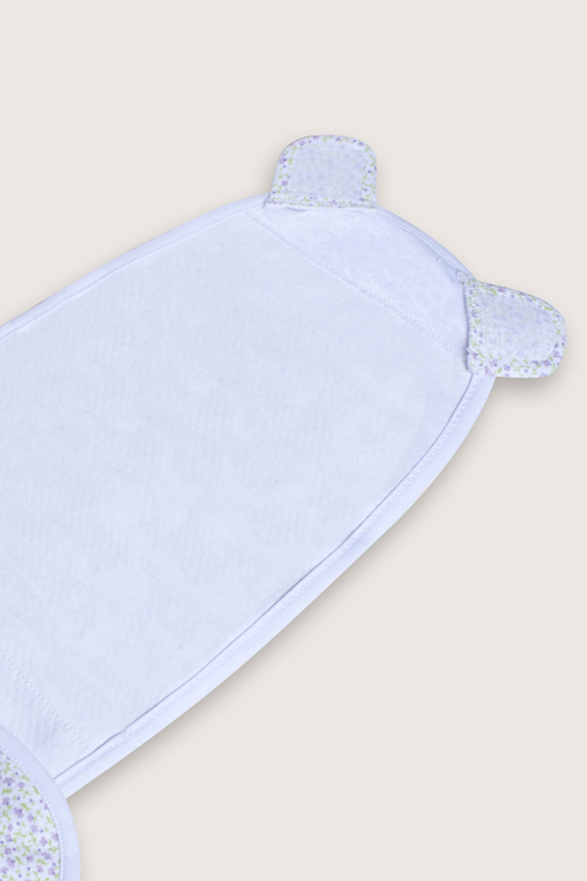 Manta Swaddle Flores Lila 2